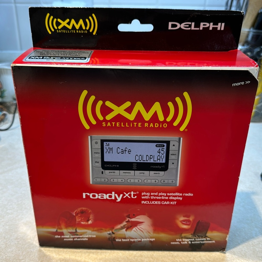DELPHI XM satellite radio Roady xt